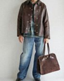 【ブログ】Fashionformstudio スタイルノート「au CONCOURS / Cevert Fabricators コート」@au_concours #Fashionformstudio 【お問い合わせ】TEL：03-5772-9622 e-mail：info@fashionformstudio.com